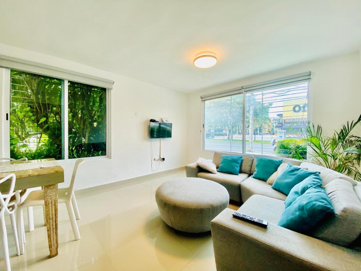 Apartamento Calido Y Moderno En La Entrada De La Zona Hotelera Cancún Eksteriør billede