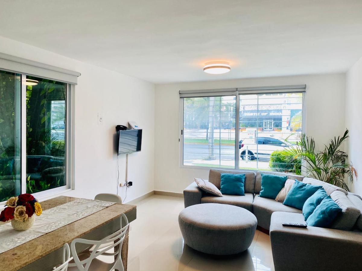 Apartamento Calido Y Moderno En La Entrada De La Zona Hotelera Cancún Eksteriør billede